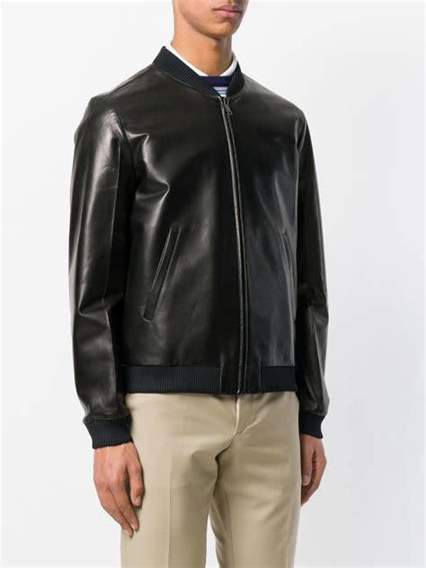 prada beige bomber men|Prada jacket sale.